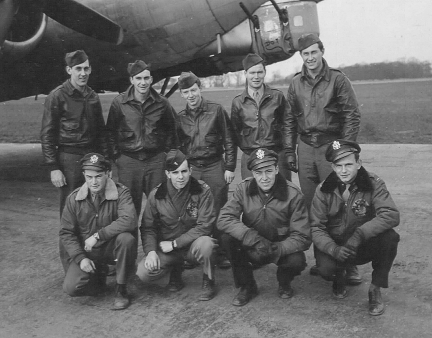 Brandstatter's Crew - 603rd Squadron - 6 February 1945