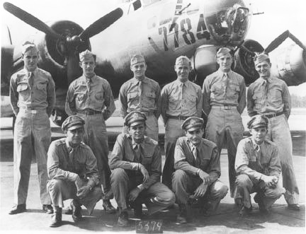 Buzza's Crew - 603rd Squadron - Training May-August 1944