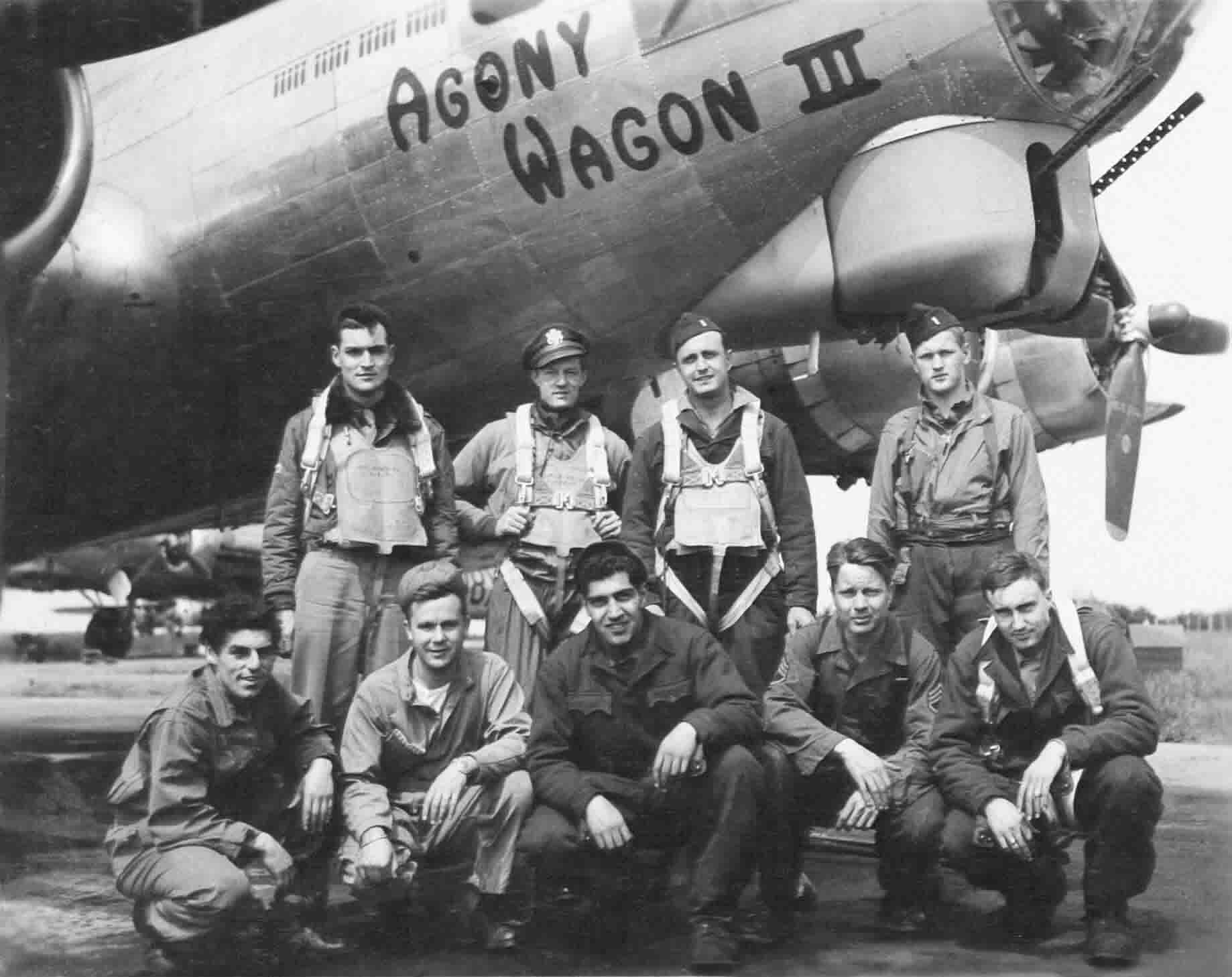 Ford's Crew - 600th Squadron - 20 July 1944