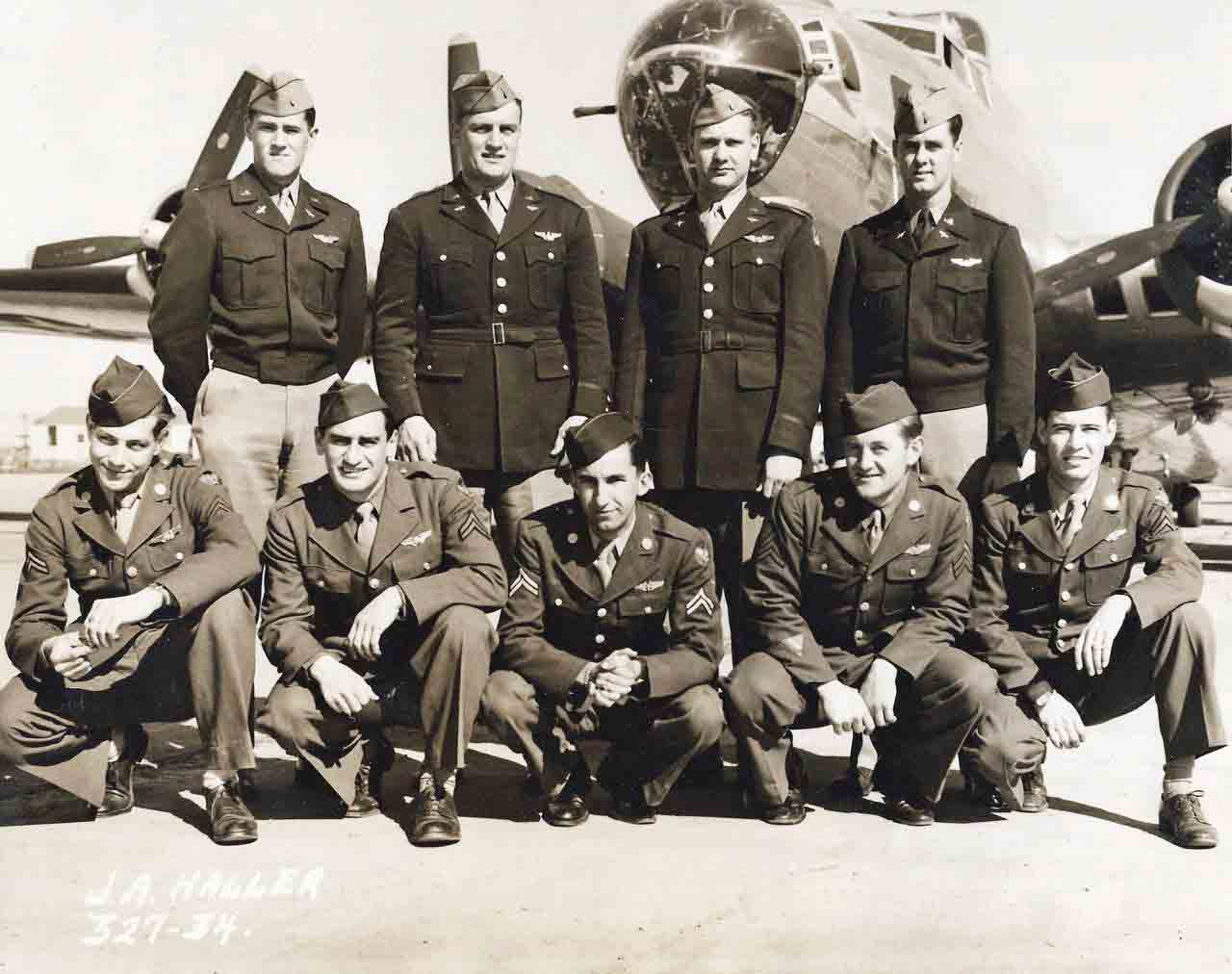 Haller's Crew - 601st Squadron - March/April 1945