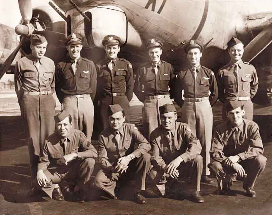 Nolan's Crew - 600th Squadron - Training - Probably January 1945