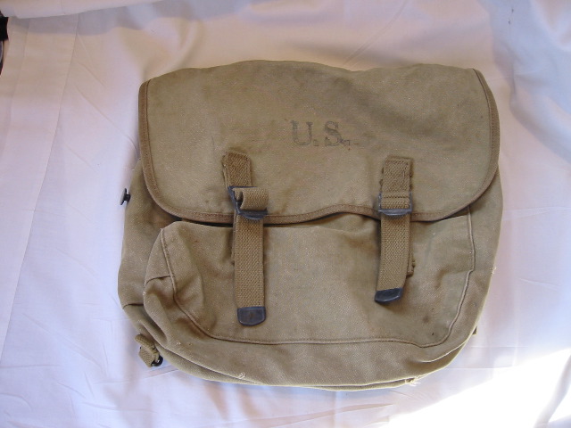 7. Lt. Ed Jordan's WWII Knap Sack